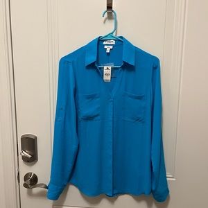 New with tag’s turquoise express blouse